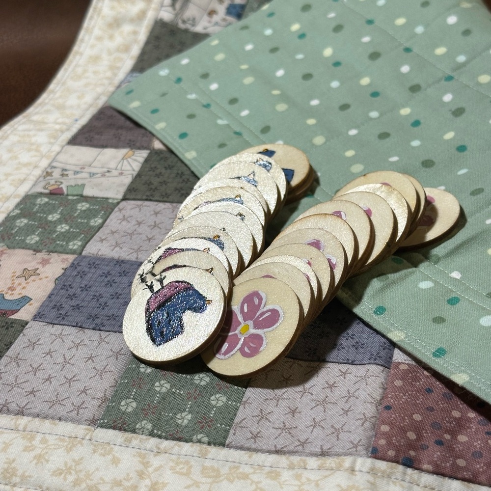 Handmade Patchwork Checkerboard Quilt Set - Picture 13 of 14